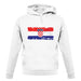 Croatia Grunge Style Flag unisex hoodie