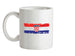 Croatia Grunge Style Flag Ceramic Mug