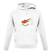 Cyprus Grunge Style Flag unisex hoodie