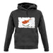 Cyprus Grunge Style Flag unisex hoodie