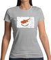 Cyprus Grunge Style Flag Womens T-Shirt