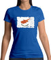 Cyprus Grunge Style Flag Womens T-Shirt