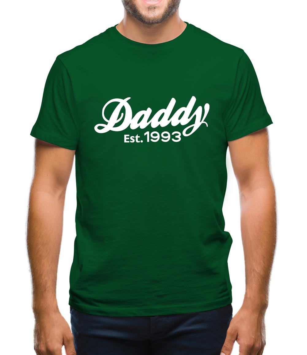 Daddy Est. 1993 Mens T-Shirt