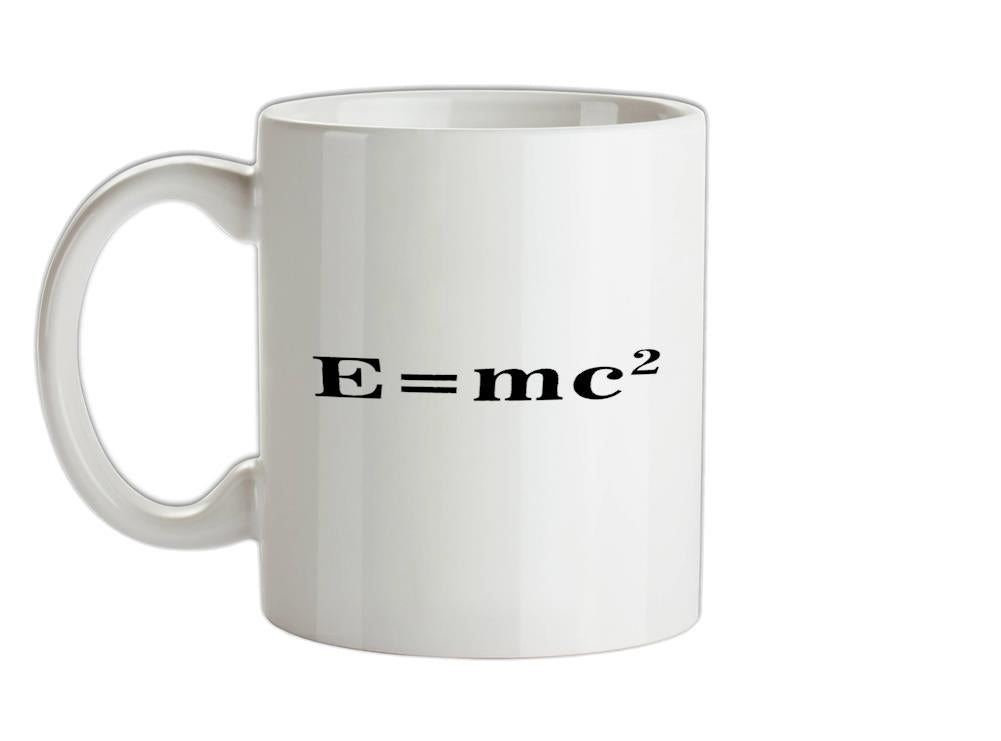 E=mc2 Ceramic Mug