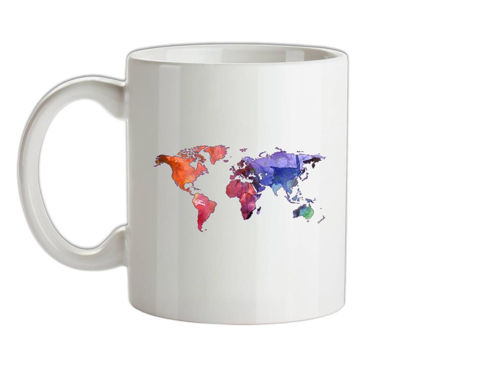 Earth Water Colour Ceramic Mug