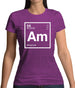 Amy - Periodic Element Womens T-Shirt