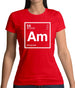 Amy - Periodic Element Womens T-Shirt