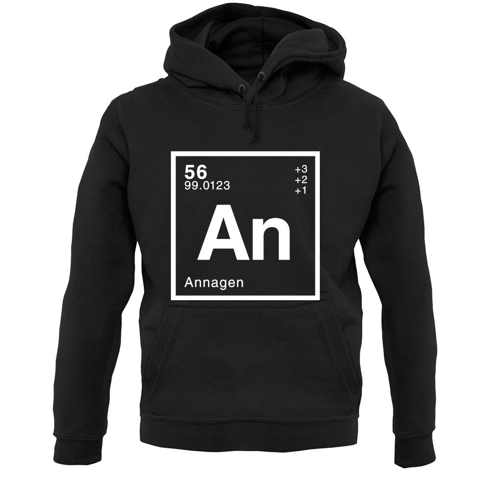 Anna - Periodic Element Unisex Hoodie