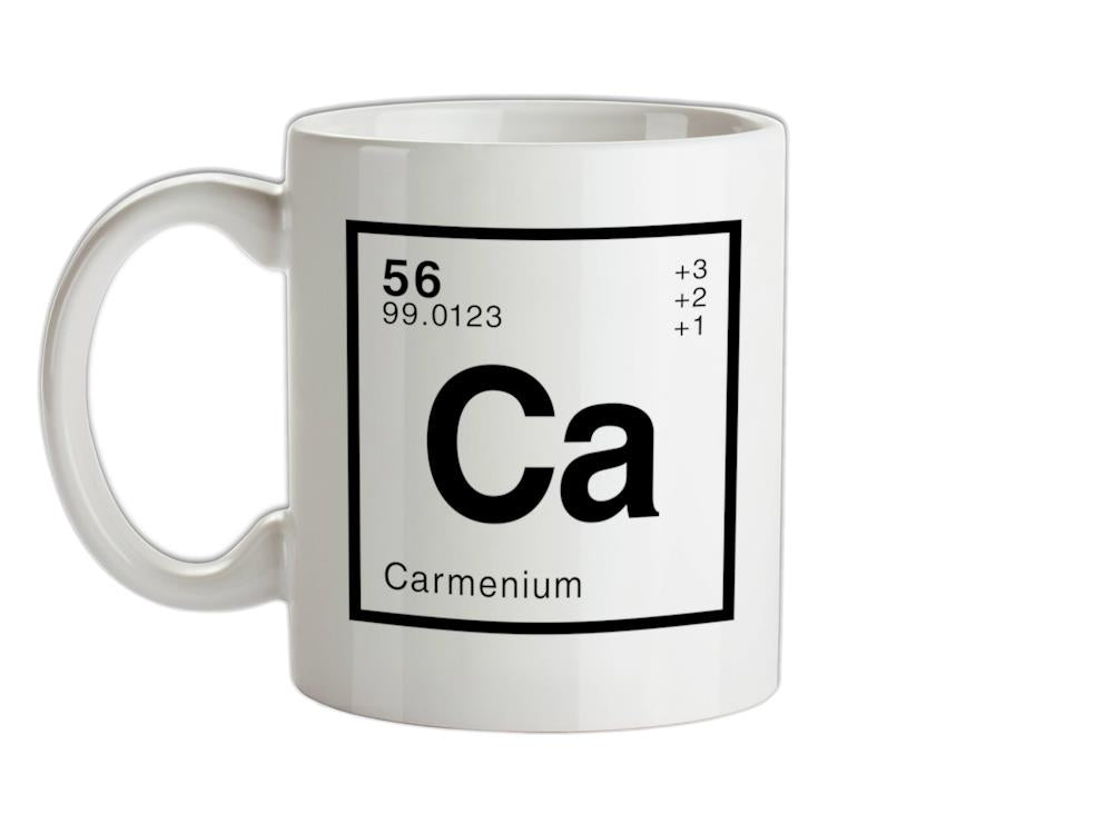 CARMEN - Periodic Element Ceramic Mug