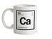 CARMEN - Periodic Element Ceramic Mug