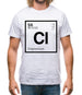Clayton - Periodic Element Mens T-Shirt
