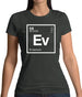 Evie - Periodic Element Womens T-Shirt