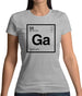 Gail - Periodic Element Womens T-Shirt