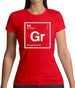 Grayson - Periodic Element Womens T-Shirt