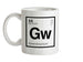 Element Name GWENDOLYN Ceramic Mug