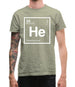 Heather - Periodic Element Mens T-Shirt