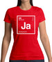 James - Periodic Element Womens T-Shirt