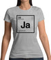 Janet - Periodic Element Womens T-Shirt