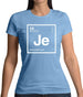 Jessie - Periodic Element Womens T-Shirt
