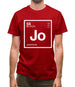 Joe - Periodic Element Mens T-Shirt