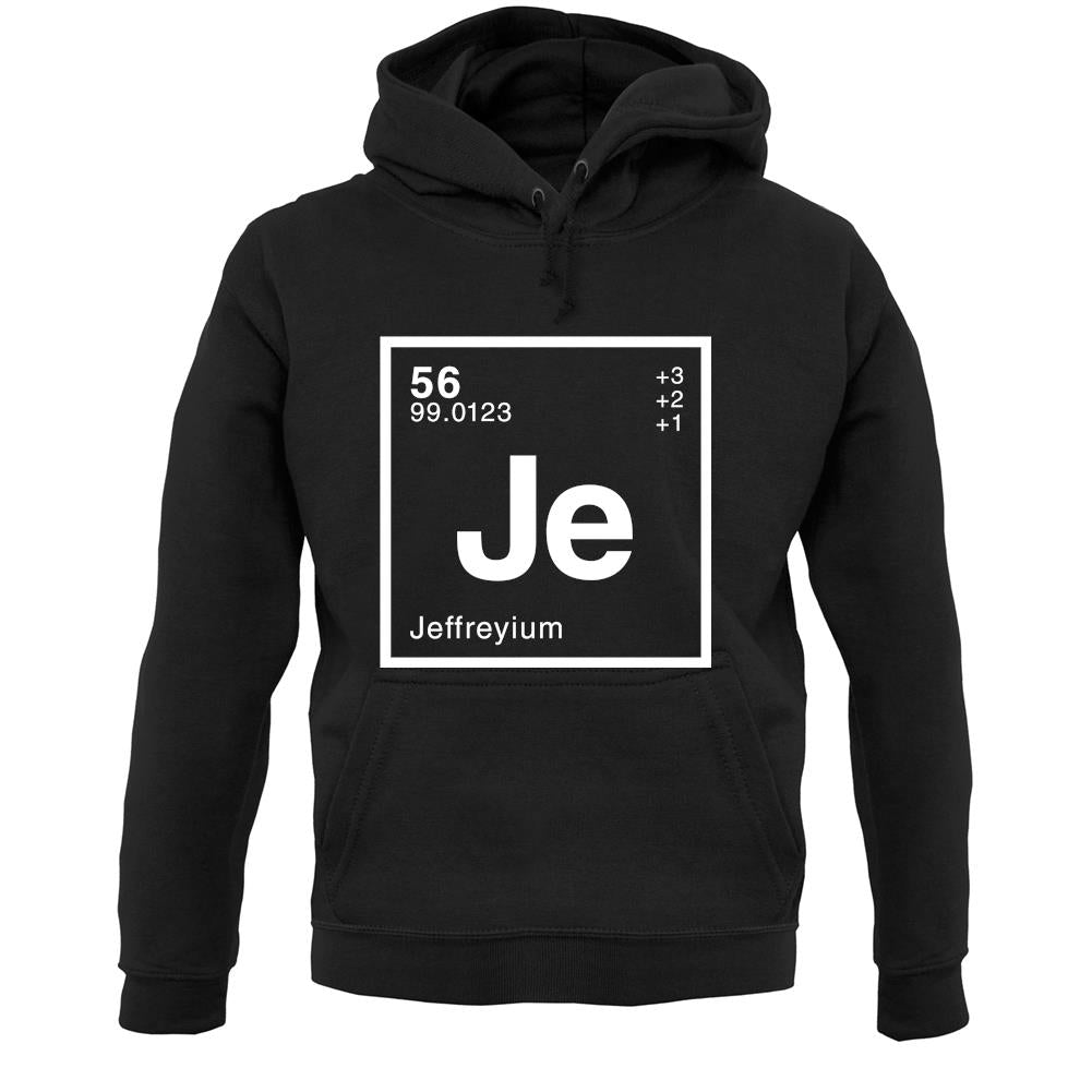 Jeffrey - Periodic Element Unisex Hoodie