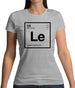 Leanne - Periodic Element Womens T-Shirt