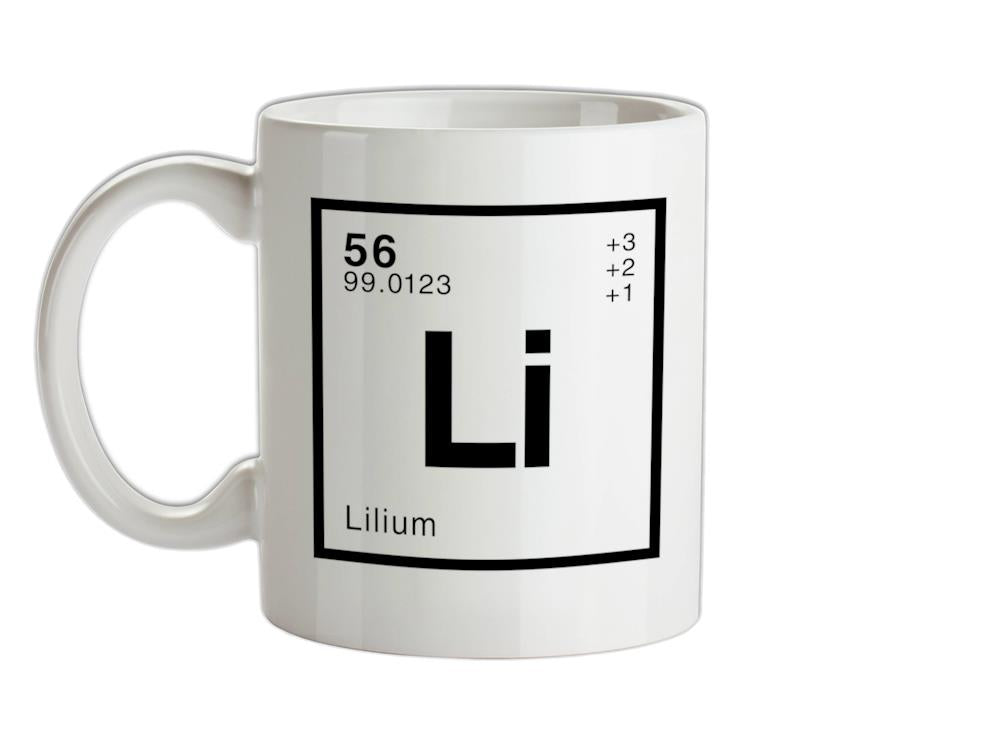 Element Name LILI Ceramic Mug