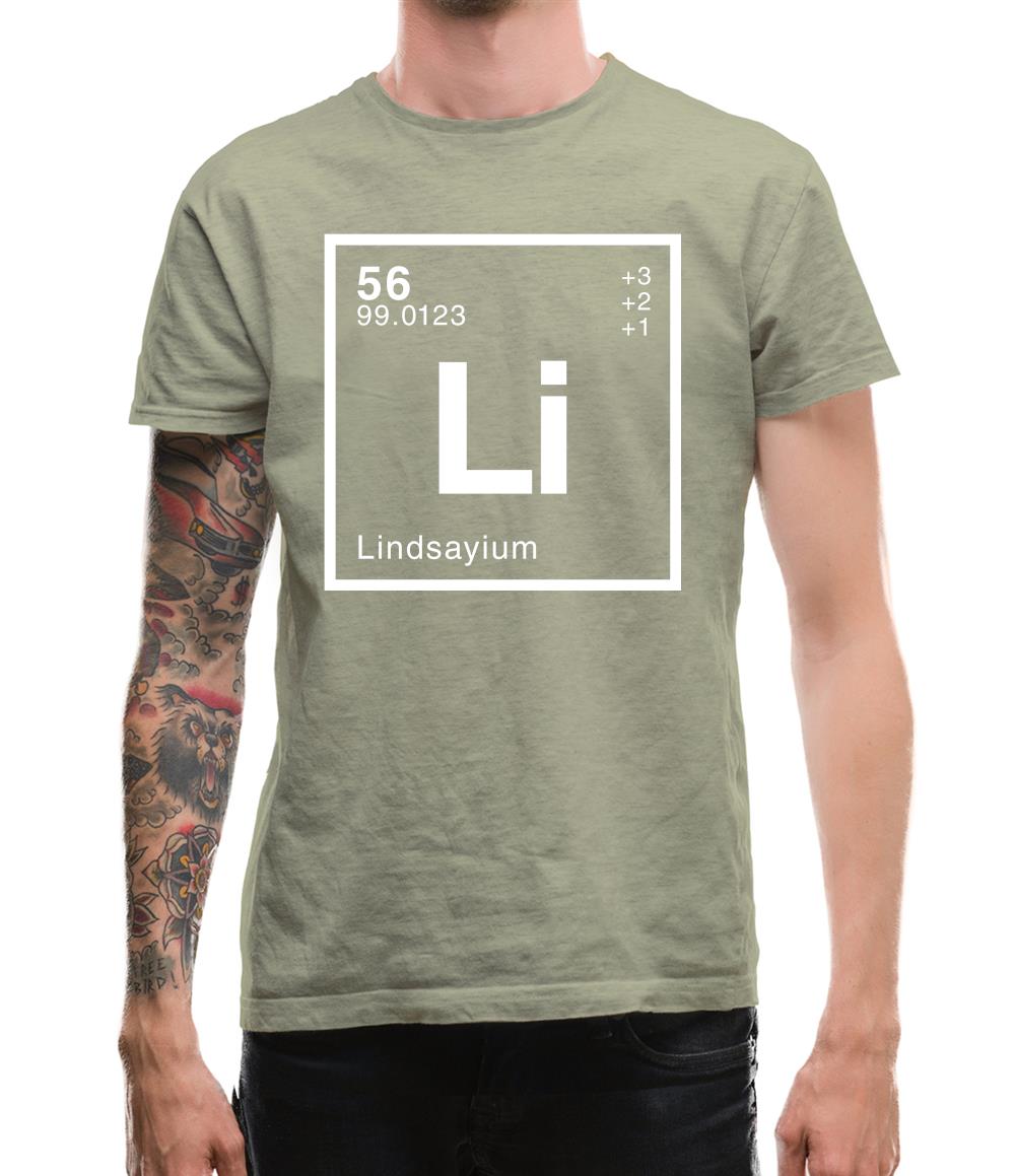 Lindsay - Periodic Element Mens T-Shirt