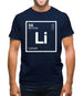 Liz - Periodic Element Mens T-Shirt