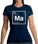 Marie - Periodic Element Womens T-Shirt