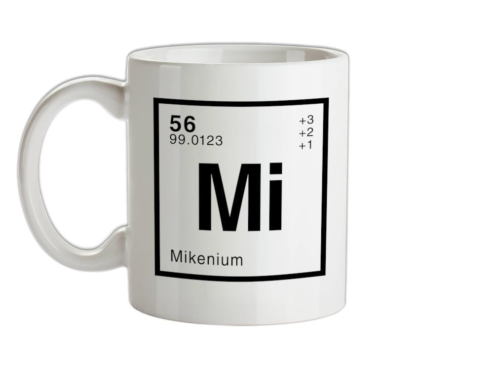 Element Name MIKE Ceramic Mug