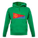 Eritrea Grunge Style Flag unisex hoodie