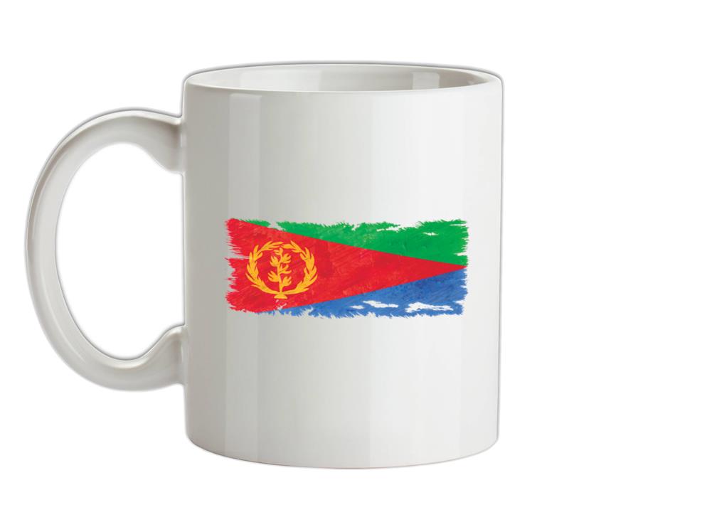 Eritrea Grunge Style Flag Ceramic Mug