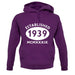Established 1939 Roman Numerals unisex hoodie