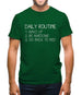 Daily Routine List Mens T-Shirt