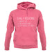 Daily Routine List Unisex Hoodie