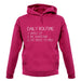 Daily Routine List Unisex Hoodie