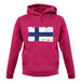 Finland Grunge Style Flag unisex hoodie