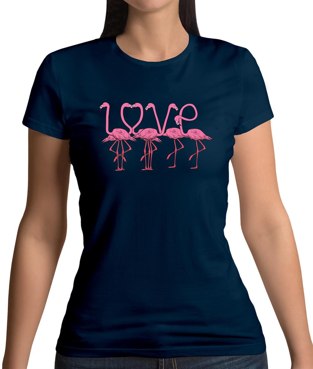 flamingo t shirt womens