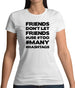 Friends Don't Let Friends Use Hashtags Womens T-Shirt