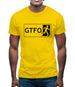 Gtfo (Get The F**K Out) Mens T-Shirt