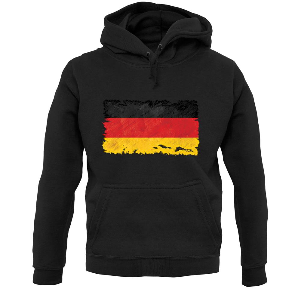 Germany Grunge Style Flag Unisex Hoodie