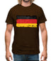 Germany Grunge Style Flag Mens T-Shirt