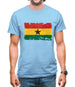 Ghana Grunge Style Flag Mens T-Shirt