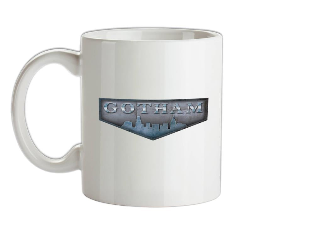 Gotham Cityscape Ceramic Mug