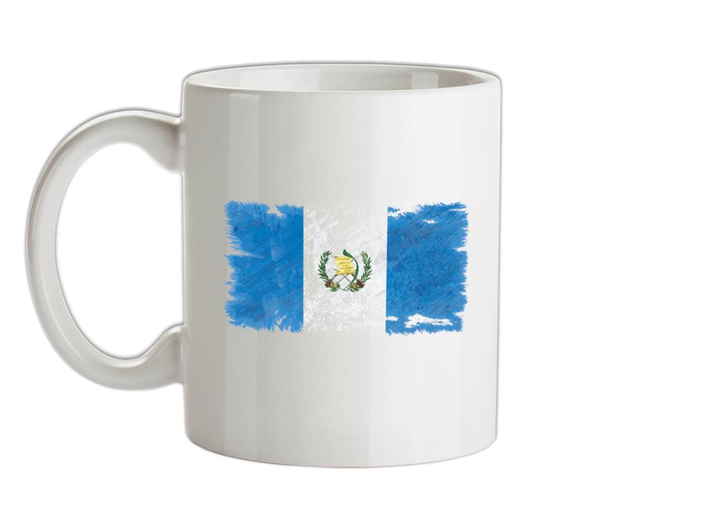 Guatemala Grunge Style Flag Ceramic Mug