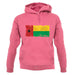 Guinea-Bissau Grunge Style Flag unisex hoodie