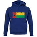 Guinea-Bissau Grunge Style Flag unisex hoodie