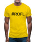 #Rofl (Hashtag) Mens T-Shirt