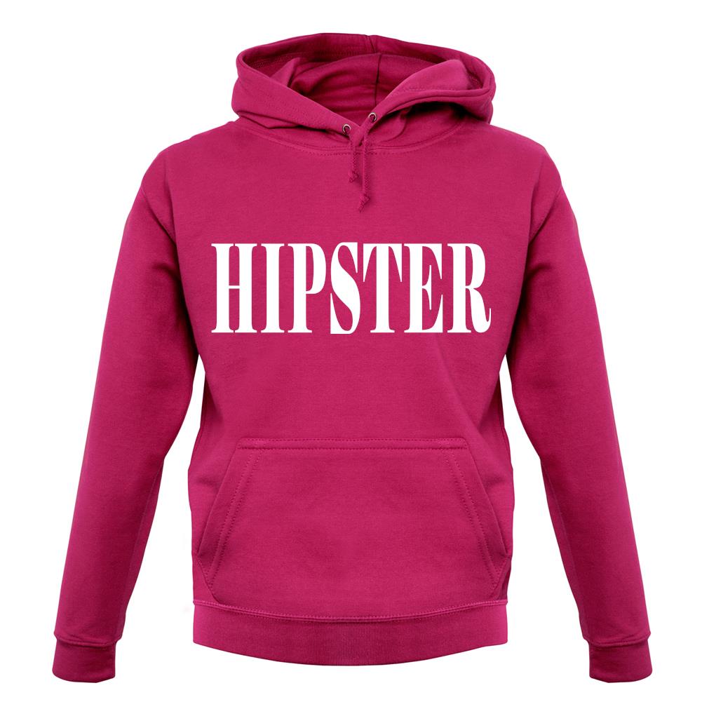 Hipster unisex hoodie